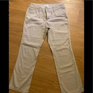 Banana Republic Capri Khaki pants